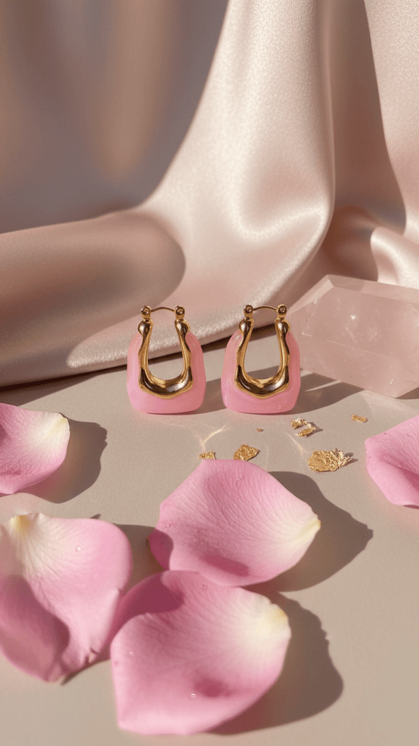 Diaura Turquoise Teardrop Drop Earrings - Gold Plated Aqua Stone Imitation Jewellery for Women - DIAURA JEWELS