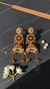 Maroon Jewel Traditional Jhumka Earrings for Women - DIAURA JEWELS